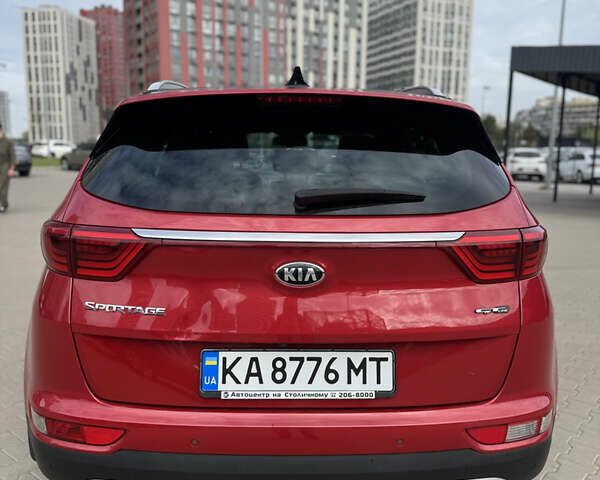 Киа Sportage 2017 в Киеве на Automoto.ua Красный Киа Sportage, объемом двигателя 1.59 л и пробегом 78 тыс. км за 18999 $, фото 2 на Automoto.ua