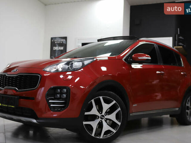 Красный Киа Sportage, объемом двигателя 2 л и пробегом 144 тыс. км за 21800 $, фото 2 на Automoto.ua