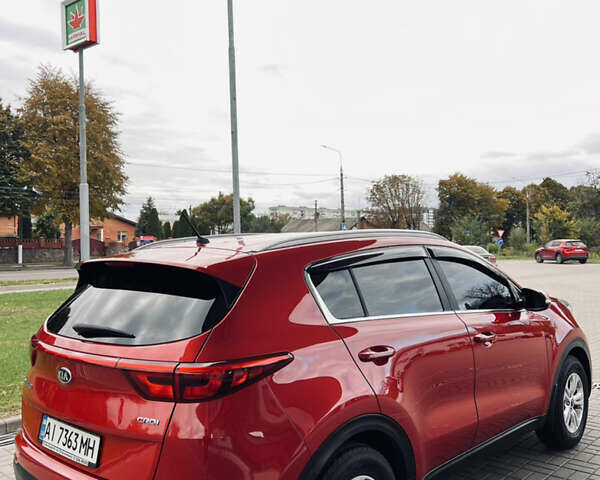 Красный Киа Sportage, объемом двигателя 1.69 л и пробегом 152 тыс. км за 16750 $, фото 7 на Automoto.ua