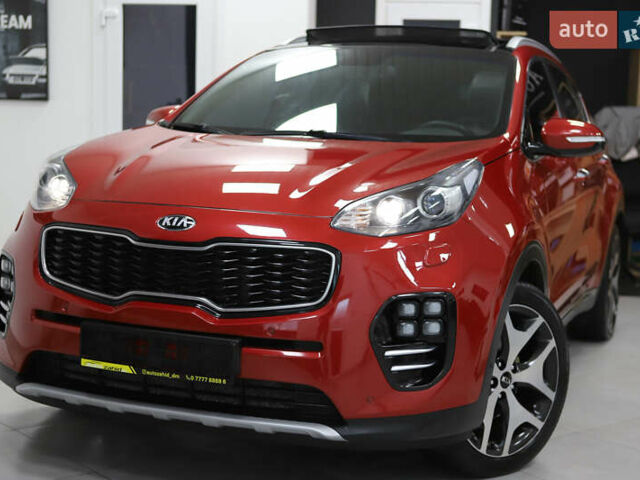 Красный Киа Sportage, объемом двигателя 2 л и пробегом 144 тыс. км за 21800 $, фото 11 на Automoto.ua