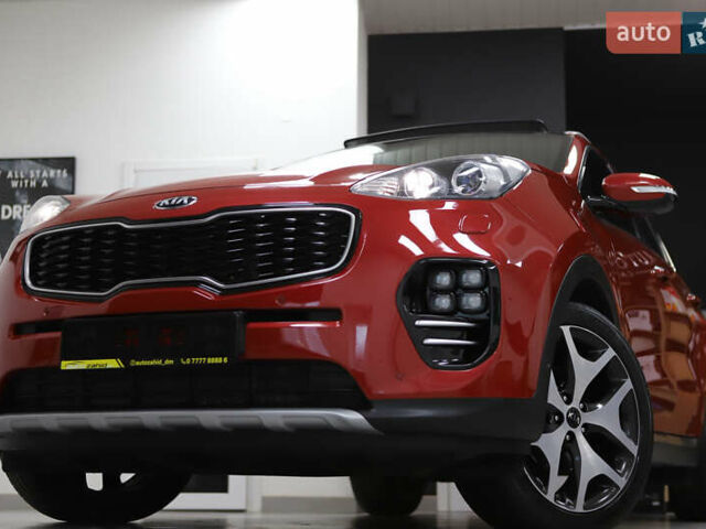 Красный Киа Sportage, объемом двигателя 2 л и пробегом 144 тыс. км за 21800 $, фото 12 на Automoto.ua