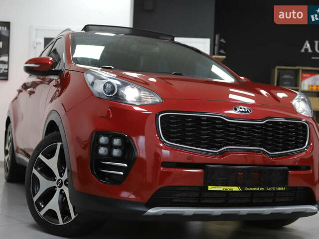 Красный Киа Sportage, объемом двигателя 2 л и пробегом 144 тыс. км за 21800 $, фото 20 на Automoto.ua