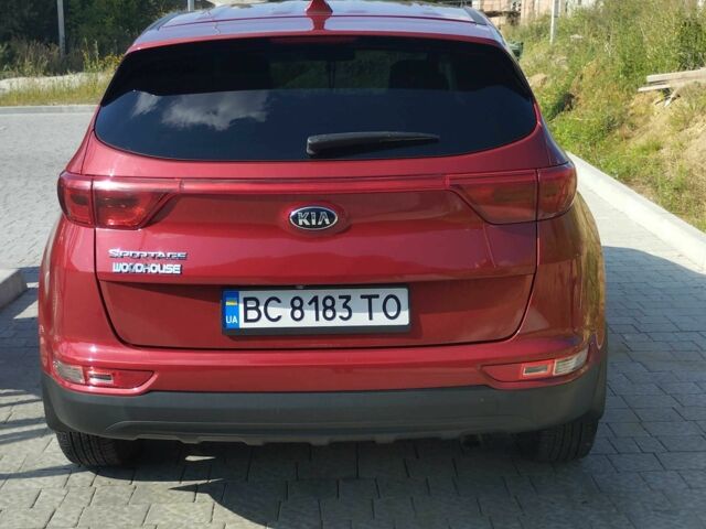 Красный Киа Sportage, объемом двигателя 2.4 л и пробегом 270 тыс. км за 303 $, фото 1 на Automoto.ua