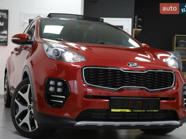 Красный Киа Sportage, объемом двигателя 2 л и пробегом 144 тыс. км за 21800 $, фото 19 на Automoto.ua