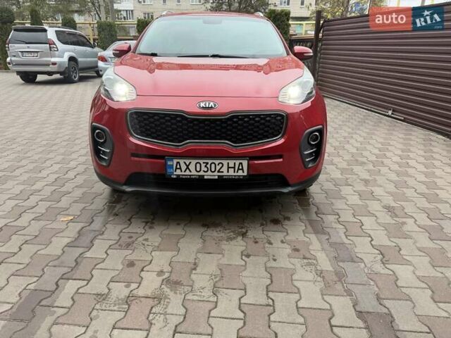 Красный Киа Sportage, объемом двигателя 2 л и пробегом 110 тыс. км за 17600 $, фото 1 на Automoto.ua