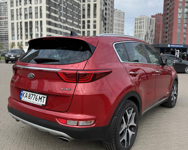 Киа Sportage 2017 в Киеве на Automoto.ua Красный Киа Sportage, объемом двигателя 1.59 л и пробегом 78 тыс. км за 18999 $, фото 1 на Automoto.ua