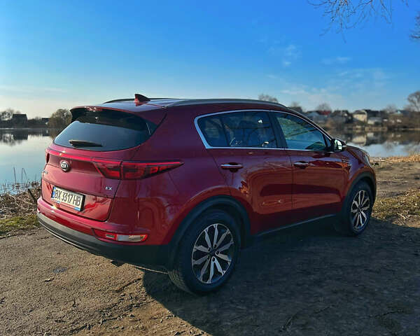 Красный Киа Sportage, объемом двигателя 2.36 л и пробегом 65 тыс. км за 17000 $, фото 1 на Automoto.ua