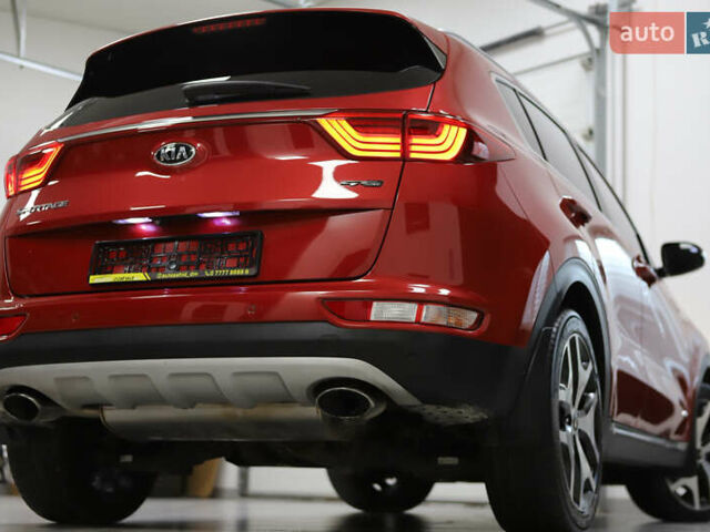 Красный Киа Sportage, объемом двигателя 2 л и пробегом 144 тыс. км за 21800 $, фото 46 на Automoto.ua