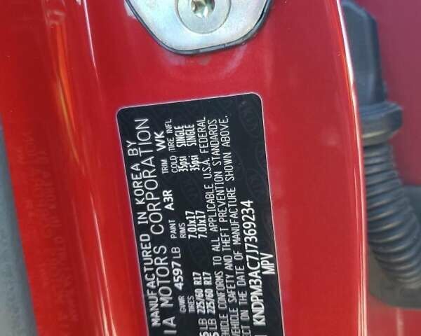 Красный Киа Sportage, объемом двигателя 2.4 л и пробегом 140 тыс. км за 2450 $, фото 11 на Automoto.ua