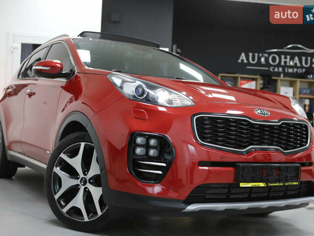Красный Киа Sportage, объемом двигателя 2 л и пробегом 144 тыс. км за 21800 $, фото 21 на Automoto.ua
