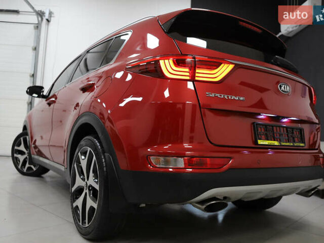 Красный Киа Sportage, объемом двигателя 2 л и пробегом 144 тыс. км за 21800 $, фото 37 на Automoto.ua