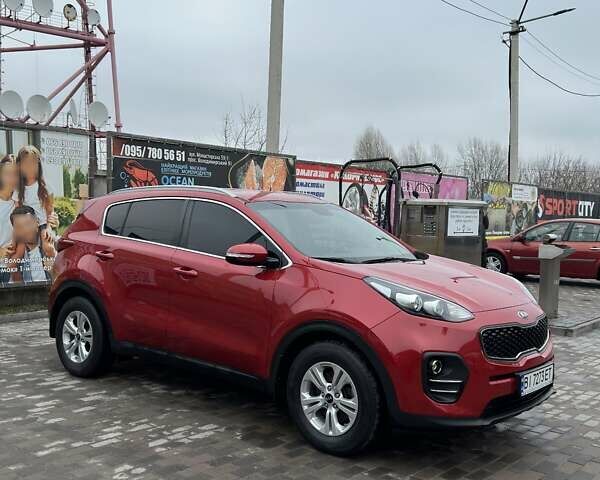 Красный Киа Sportage, объемом двигателя 2 л и пробегом 81 тыс. км за 19500 $, фото 1 на Automoto.ua