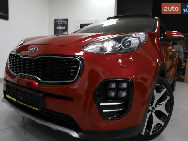 Красный Киа Sportage, объемом двигателя 2 л и пробегом 144 тыс. км за 21800 $, фото 13 на Automoto.ua