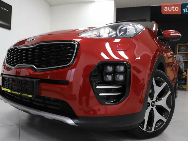 Красный Киа Sportage, объемом двигателя 2 л и пробегом 144 тыс. км за 21800 $, фото 14 на Automoto.ua