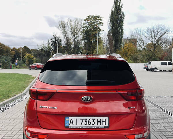 Красный Киа Sportage, объемом двигателя 1.69 л и пробегом 152 тыс. км за 16750 $, фото 10 на Automoto.ua