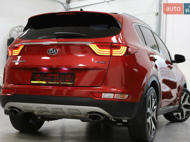 Красный Киа Sportage, объемом двигателя 2 л и пробегом 144 тыс. км за 21800 $, фото 43 на Automoto.ua