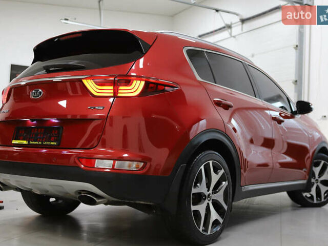 Красный Киа Sportage, объемом двигателя 2 л и пробегом 144 тыс. км за 21800 $, фото 45 на Automoto.ua