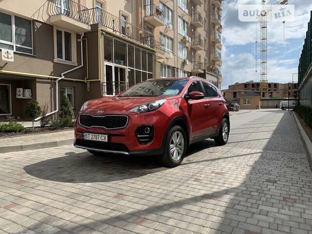 Красный Киа Sportage, объемом двигателя 1.59 л и пробегом 67 тыс. км за 16500 $, фото 1 на Automoto.ua