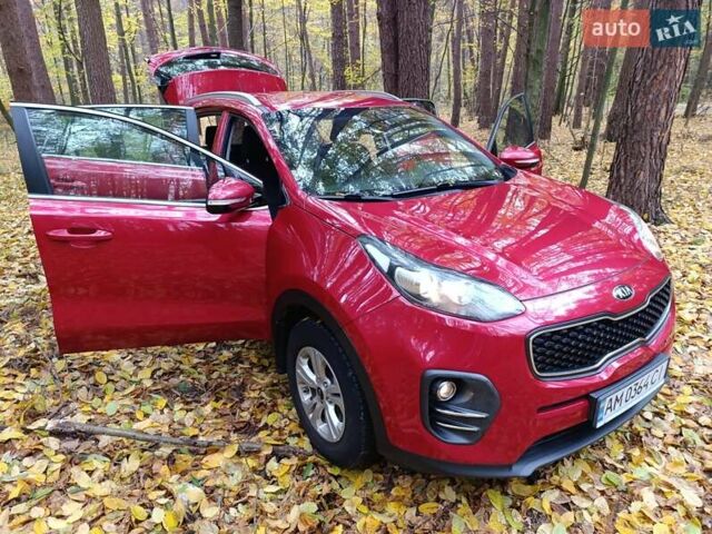 Красный Киа Sportage, объемом двигателя 1.7 л и пробегом 161 тыс. км за 15000 $, фото 53 на Automoto.ua