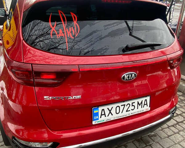 Красный Киа Sportage, объемом двигателя 1.59 л и пробегом 130 тыс. км за 16500 $, фото 2 на Automoto.ua