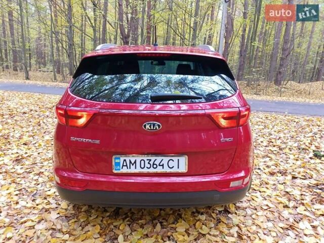 Красный Киа Sportage, объемом двигателя 1.7 л и пробегом 161 тыс. км за 15000 $, фото 21 на Automoto.ua