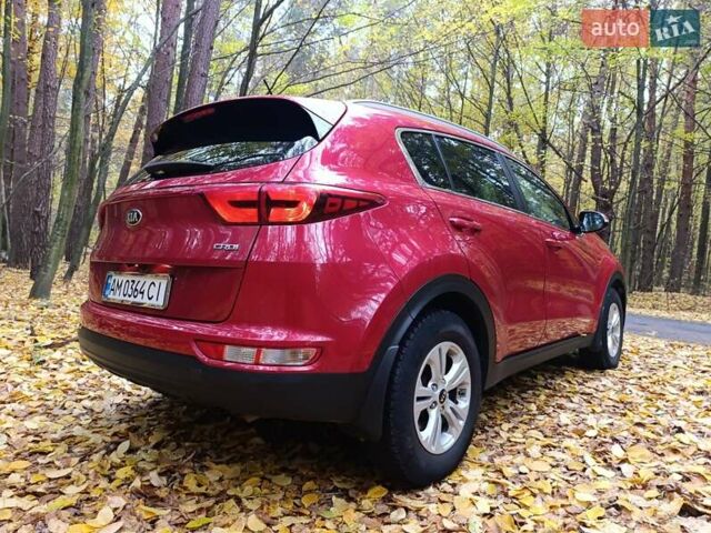 Красный Киа Sportage, объемом двигателя 1.7 л и пробегом 161 тыс. км за 15000 $, фото 18 на Automoto.ua