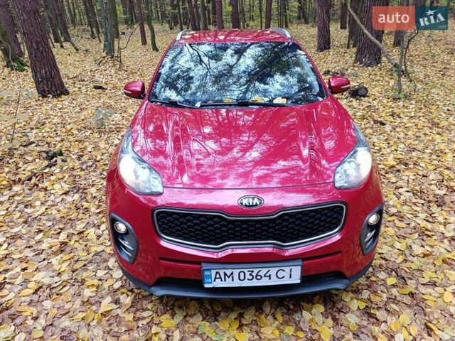 Червоний Кіа Sportage, об'ємом двигуна 1.7 л та пробігом 161 тис. км за 15000 $, фото 4 на Automoto.ua