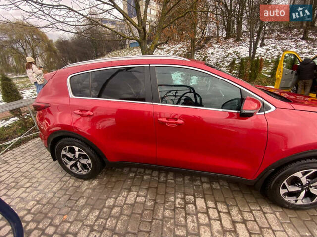Красный Киа Sportage, объемом двигателя 1.59 л и пробегом 130 тыс. км за 16500 $, фото 7 на Automoto.ua