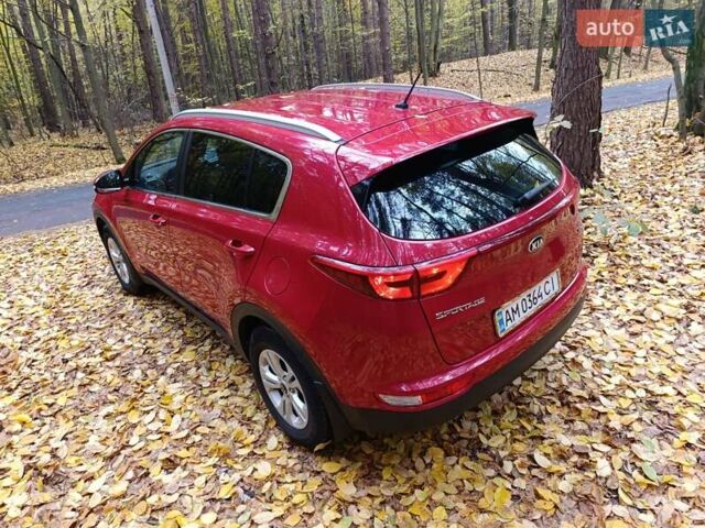 Красный Киа Sportage, объемом двигателя 1.7 л и пробегом 161 тыс. км за 15000 $, фото 14 на Automoto.ua