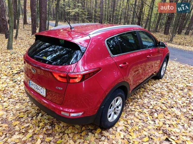 Красный Киа Sportage, объемом двигателя 1.7 л и пробегом 161 тыс. км за 15000 $, фото 12 на Automoto.ua