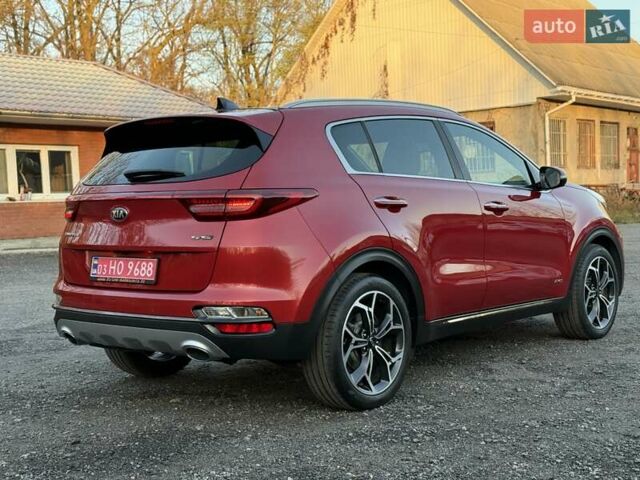 Красный Киа Sportage, объемом двигателя 2 л и пробегом 105 тыс. км за 26750 $, фото 8 на Automoto.ua
