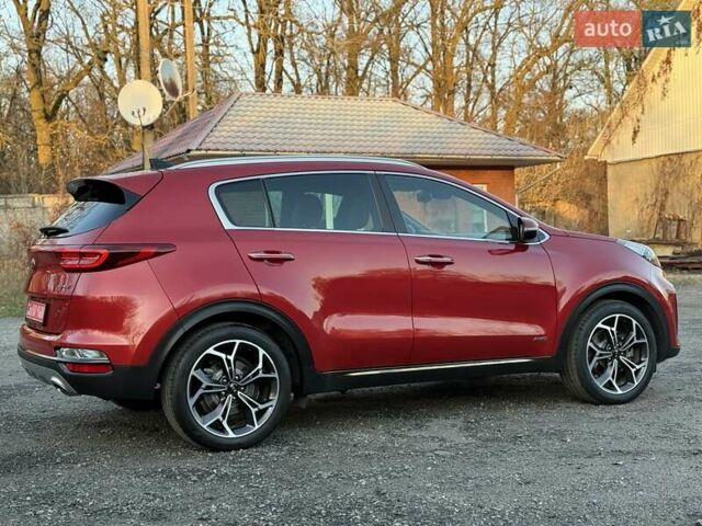 Красный Киа Sportage, объемом двигателя 2 л и пробегом 105 тыс. км за 26750 $, фото 7 на Automoto.ua