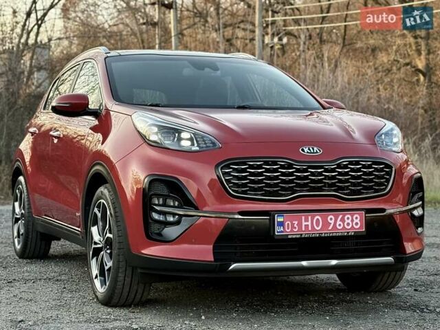 Красный Киа Sportage, объемом двигателя 2 л и пробегом 105 тыс. км за 26750 $, фото 3 на Automoto.ua