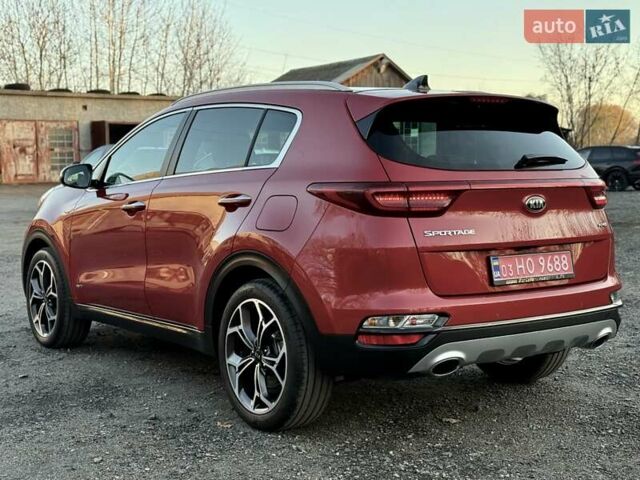 Красный Киа Sportage, объемом двигателя 2 л и пробегом 105 тыс. км за 26750 $, фото 12 на Automoto.ua