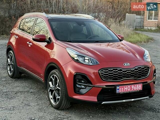 Красный Киа Sportage, объемом двигателя 2 л и пробегом 105 тыс. км за 26750 $, фото 21 на Automoto.ua