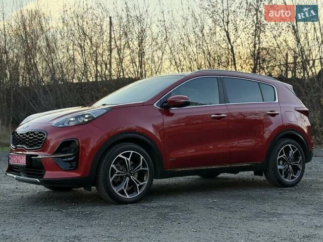 Красный Киа Sportage, объемом двигателя 2 л и пробегом 105 тыс. км за 26750 $, фото 14 на Automoto.ua