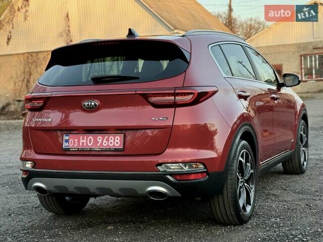 Красный Киа Sportage, объемом двигателя 2 л и пробегом 105 тыс. км за 26750 $, фото 9 на Automoto.ua