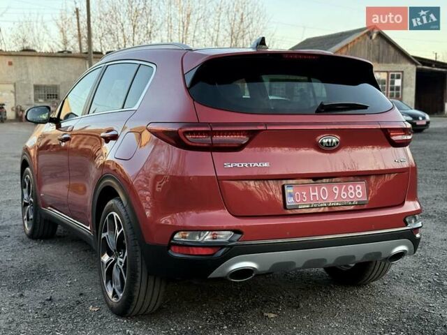 Красный Киа Sportage, объемом двигателя 2 л и пробегом 105 тыс. км за 26750 $, фото 11 на Automoto.ua