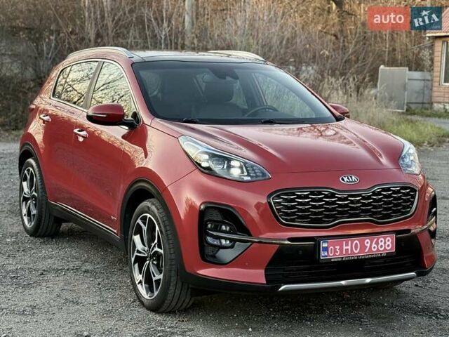 Красный Киа Sportage, объемом двигателя 2 л и пробегом 105 тыс. км за 26750 $, фото 5 на Automoto.ua