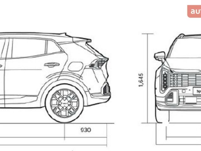 купити нове авто Кіа Sportage 2025 року від офіційного дилера Галичина-Авто Кіа фото