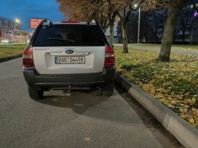 Серый Киа Sportage, объемом двигателя 2 л и пробегом 160 тыс. км за 3200 $, фото 3 на Automoto.ua