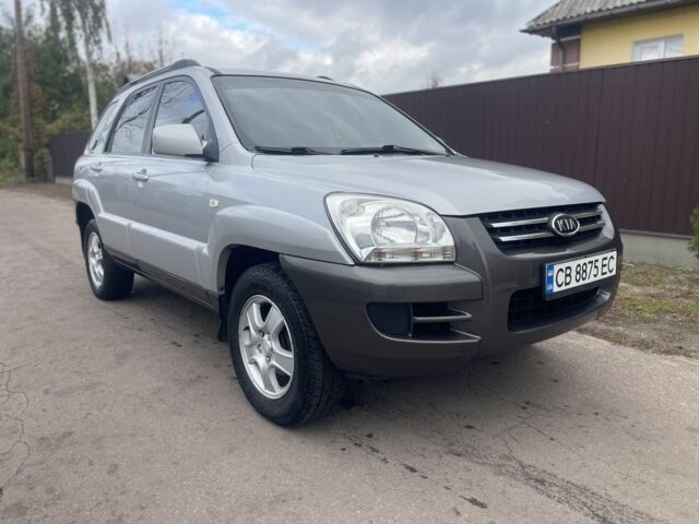 Серый Киа Sportage, объемом двигателя 2 л и пробегом 272 тыс. км за 6100 $, фото 1 на Automoto.ua