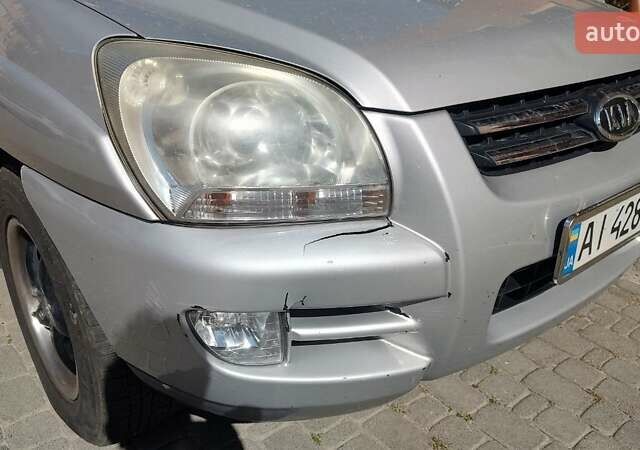 Серый Киа Sportage, объемом двигателя 2.66 л и пробегом 197 тыс. км за 8200 $, фото 5 на Automoto.ua