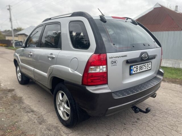 Серый Киа Sportage, объемом двигателя 2 л и пробегом 272 тыс. км за 6100 $, фото 5 на Automoto.ua