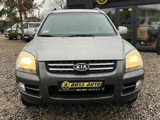 Серый Киа Sportage, объемом двигателя 2 л и пробегом 265 тыс. км за 7600 $, фото 1 на Automoto.ua