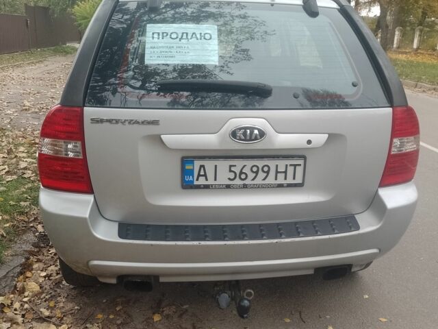 Серый Киа Sportage, объемом двигателя 2 л и пробегом 313 тыс. км за 6280 $, фото 2 на Automoto.ua