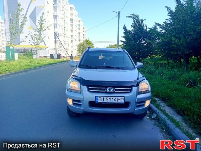 Серый Киа Sportage, объемом двигателя 2 л и пробегом 181 тыс. км за 7500 $, фото 1 на Automoto.ua
