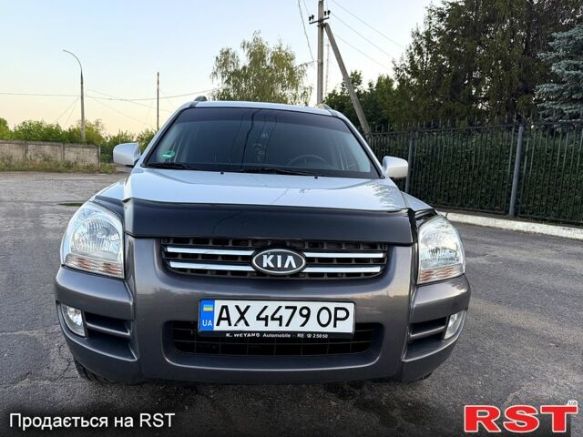 Сірий Кіа Sportage, об'ємом двигуна 2 л та пробігом 350 тис. км за 7900 $, фото 1 на Automoto.ua