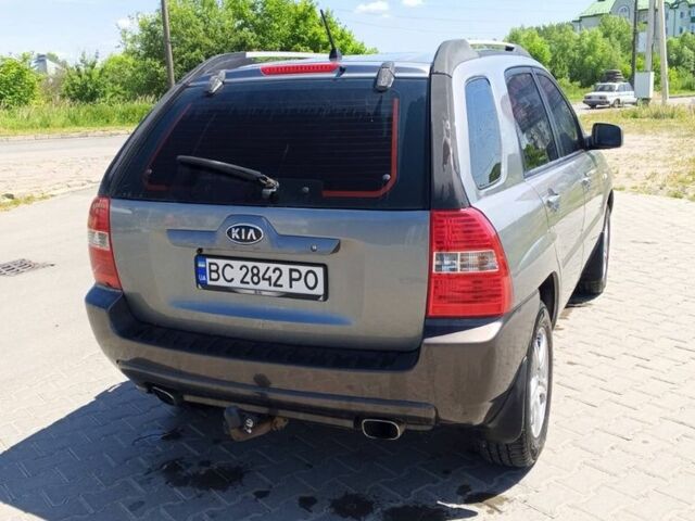 Серый Киа Sportage, объемом двигателя 2 л и пробегом 238 тыс. км за 9200 $, фото 4 на Automoto.ua