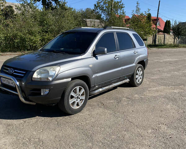 Серый Киа Sportage, объемом двигателя 1.98 л и пробегом 267 тыс. км за 8600 $, фото 1 на Automoto.ua